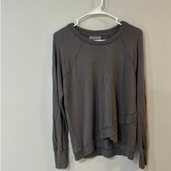 Athleta Dark Grey Pullover Athletic Sweatshirt Women's Size Small - Picture 1 of 4